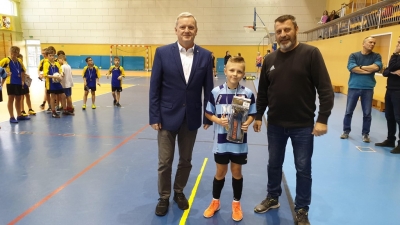Powiatowy Turniej Piłki Halowej Szkół Wiejskich o Puchar Wójta Gminy Budzyń 2019 _42