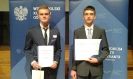 Laureaci konkursów przedmiotowych: Karol Nowacki i Dominik Romanowski odebrali zaświadczenia i nagrody_5